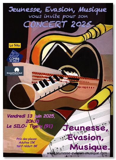 Affiche Concert JEM 2025